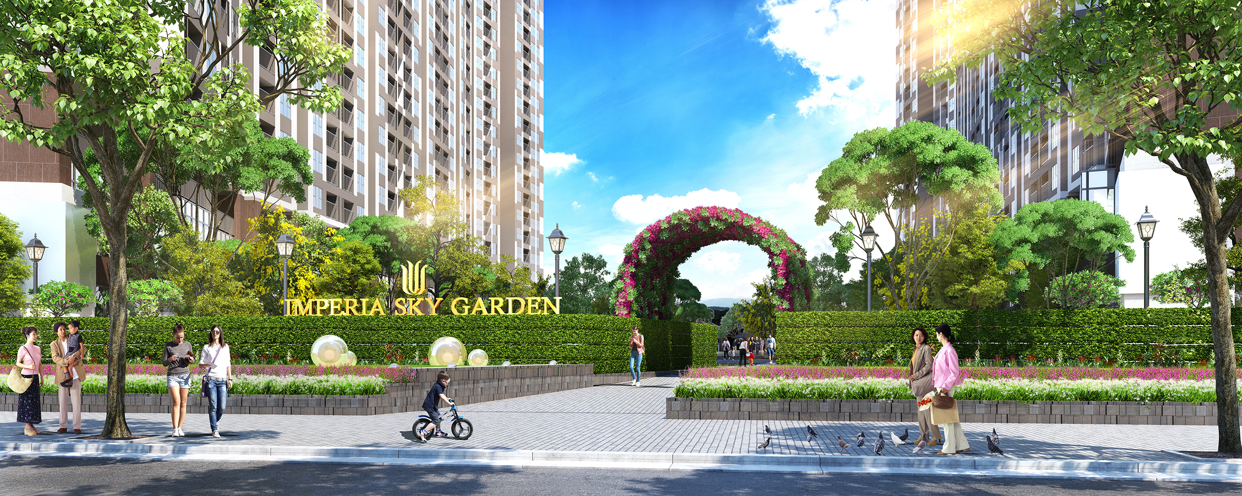Imperia Sky Garden chính thức mở bán sau khi hoàn thành cất nóc dự án